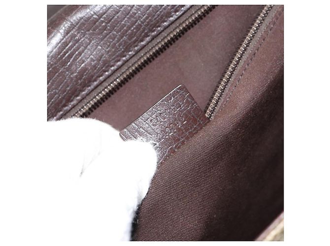 GUCCI GG Supreme Business Bag PVC Beige 34044 Auth ar13890 - Ansicht 24