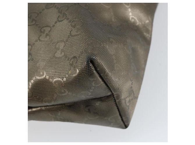 Bolso Tote GG Cristal GUCCI Bronce Plata 211138 Auth gh1536 - vista 13