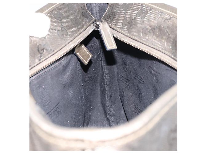 Bolso Tote GG Cristal GUCCI Bronce Plata 211138 Auth gh1536 - vista 18
