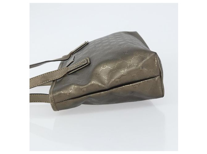 Bolso Tote GG Cristal GUCCI Bronce Plata 211138 Auth gh1536 - vista 5