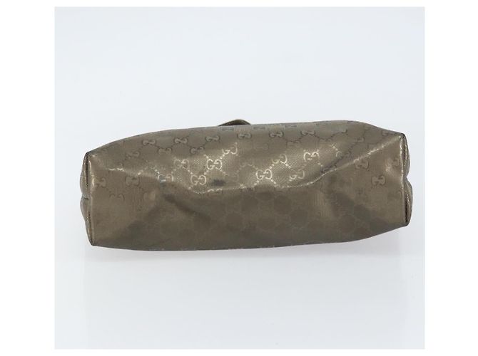 Bolso Tote GG Cristal GUCCI Bronce Plata 211138 Auth gh1536 - vista 9