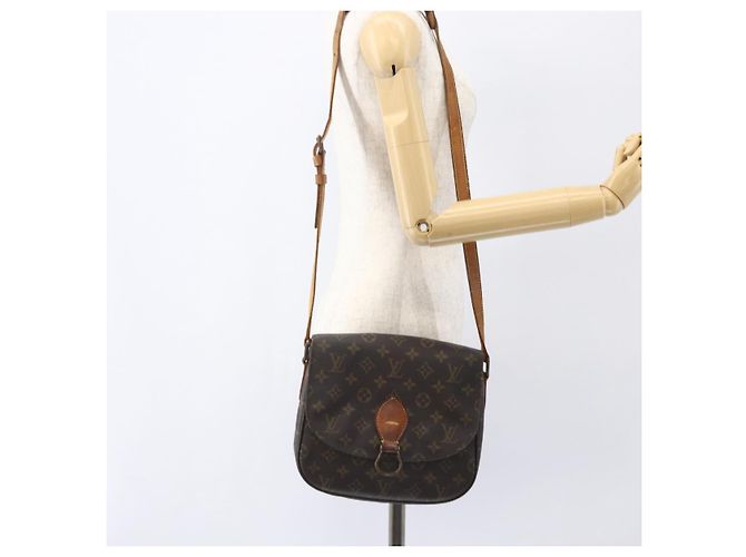 LOUIS VUITTON Borsa a Spalla Monogram Saint Cloud GM M51242 LV Auth 160542 Monogramma - vista 26
