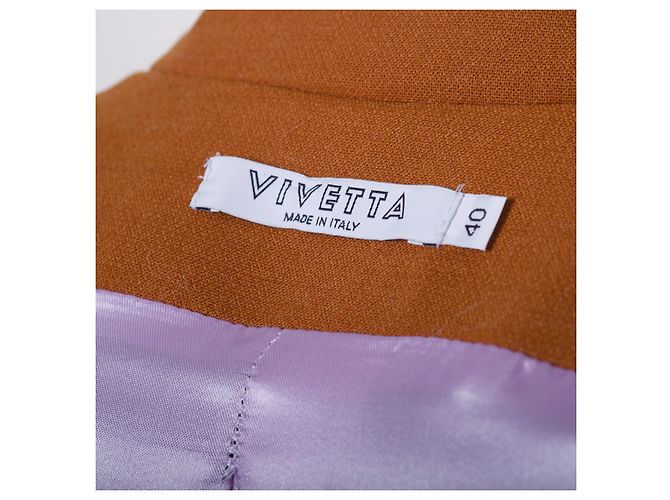 Autre Marque Vivetta Faux Fur Panelled Vest Purple - view 5