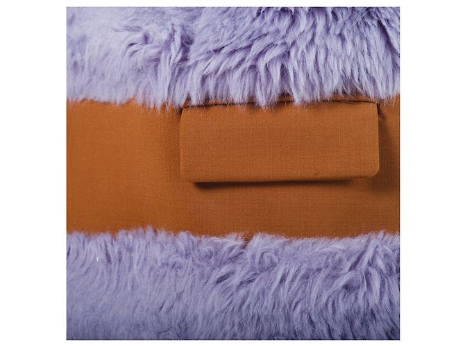 Autre Marque Vivetta Faux Fur Panelled Vest Purple - view 9