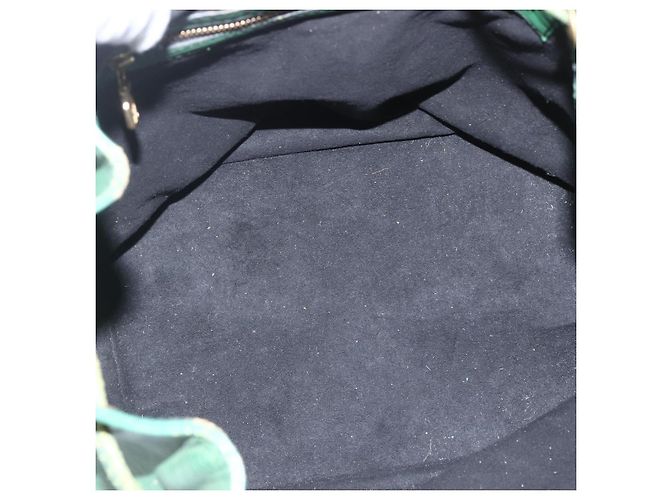 Noe LOUIS VUITTON Borsa a Spalla Petit Noé Epi Verde M44104 LV Auth 159220 - vista 17