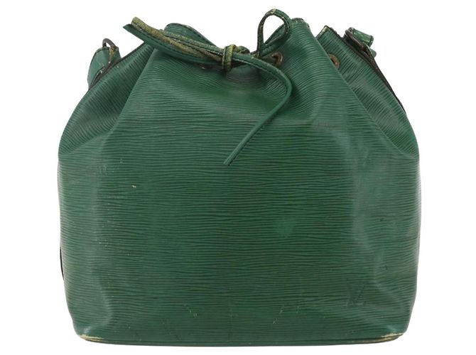 Noe LOUIS VUITTON Borsa a Spalla Petit Noé Epi Verde M44104 LV Auth 159220 - vista 2