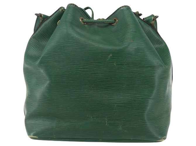 Noe LOUIS VUITTON Borsa a Spalla Petit Noé Epi Verde M44104 LV Auth 159220 - vista 3
