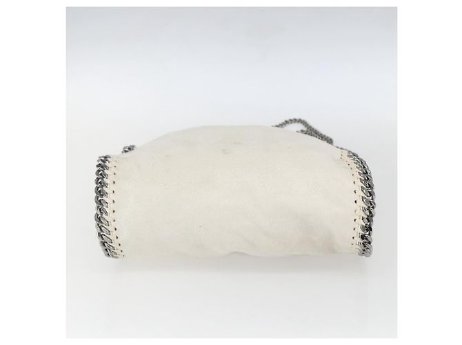 Autre Marque Stella McCartney Kette Falabella Mini Tasche Polyester 2way 371223 Auth BA9423 Silber Weiß - Ansicht 11
