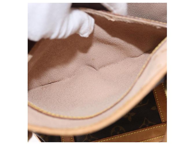 LOUIS VUITTON Borsa a Spalla Monogram Bucket GM M42236 LV Auth ka1351 Monogramma - vista 21