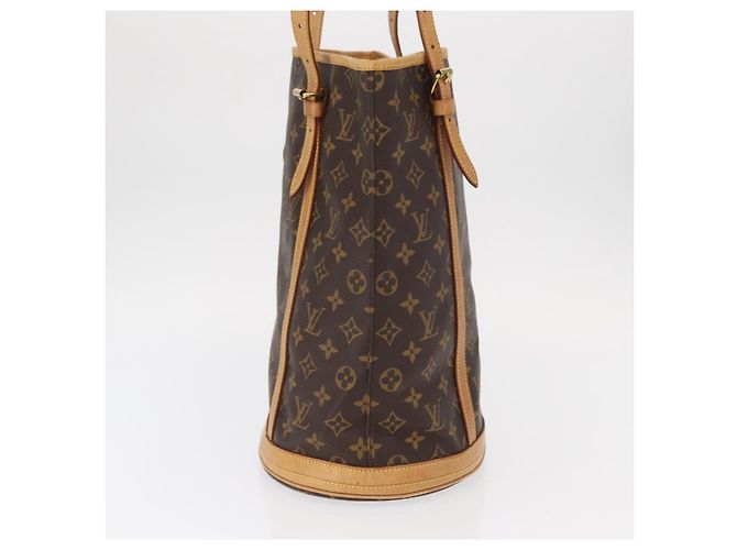 LOUIS VUITTON Borsa a Spalla Monogram Bucket GM M42236 LV Auth ka1351 Monogramma - vista 5