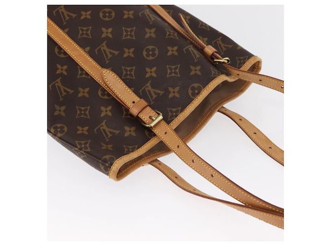LOUIS VUITTON Borsa a Spalla Monogram Bucket GM M42236 LV Auth ka1351 Monogramma - vista 6