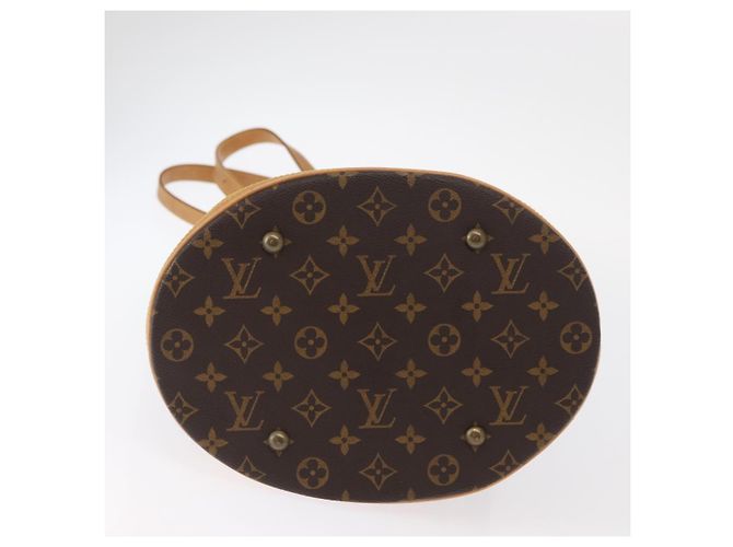 LOUIS VUITTON Borsa a Spalla Monogram Bucket GM M42236 LV Auth ka1351 Monogramma - vista 9