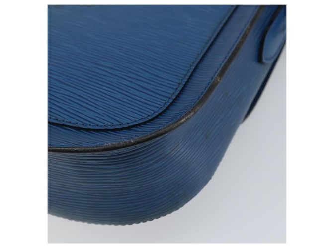 LOUIS VUITTON Borsa a Spalla Epi Saint Cloud GM Blu Toledo M52195 LV Auth 159383 - vista 12