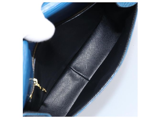 LOUIS VUITTON Borsa a Spalla Epi Saint Cloud GM Blu Toledo M52195 LV Auth 159383 - vista 20