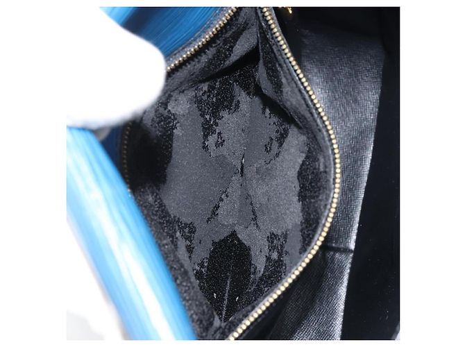 LOUIS VUITTON Borsa a Spalla Epi Saint Cloud GM Blu Toledo M52195 LV Auth 159383 - vista 24