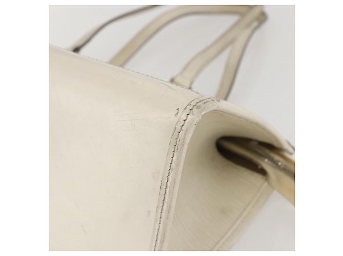 LOUIS VUITTON Borsa a Mano Epi Madeleine PM Bianca Yvoire M5933J LV Auth 160228 Bianco - vista 10