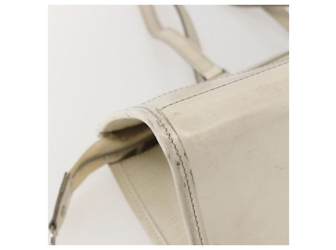 LOUIS VUITTON Borsa a Mano Epi Madeleine PM Bianca Yvoire M5933J LV Auth 160228 Bianco - vista 13