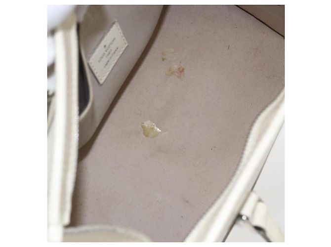 LOUIS VUITTON Borsa a Mano Epi Madeleine PM Bianca Yvoire M5933J LV Auth 160228 Bianco - vista 16