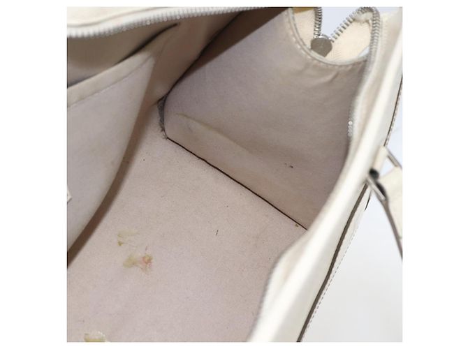 LOUIS VUITTON Borsa a Mano Epi Madeleine PM Bianca Yvoire M5933J LV Auth 160228 Bianco - vista 17