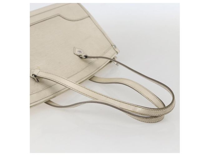 LOUIS VUITTON Borsa a Mano Epi Madeleine PM Bianca Yvoire M5933J LV Auth 160228 Bianco - vista 7