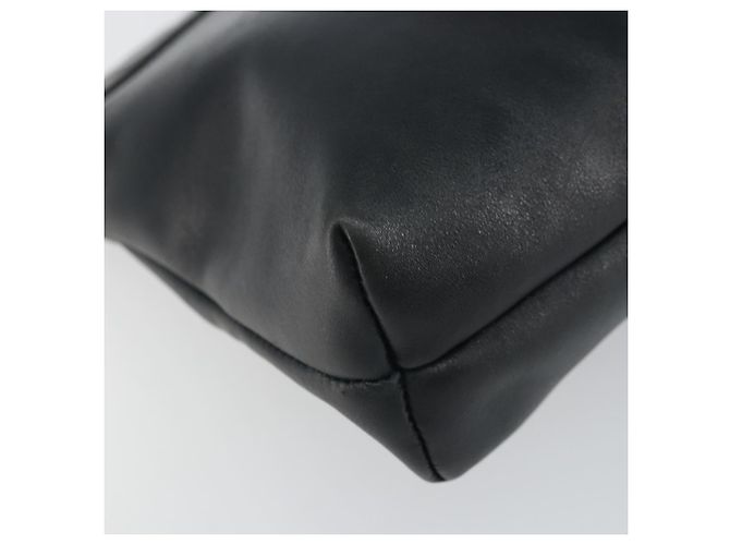 Borsa a Spalla Salvatore Ferragamo in Pelle Nera e Oro Auth BA9418 Nero D'oro - vista 11