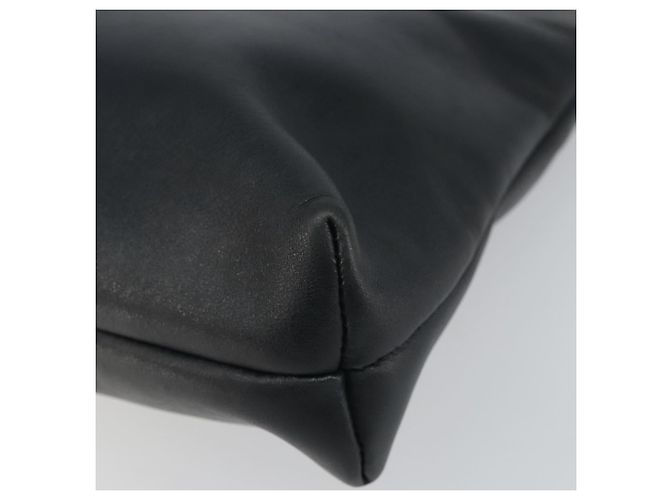 Borsa a Spalla Salvatore Ferragamo in Pelle Nera e Oro Auth BA9418 Nero D'oro - vista 12