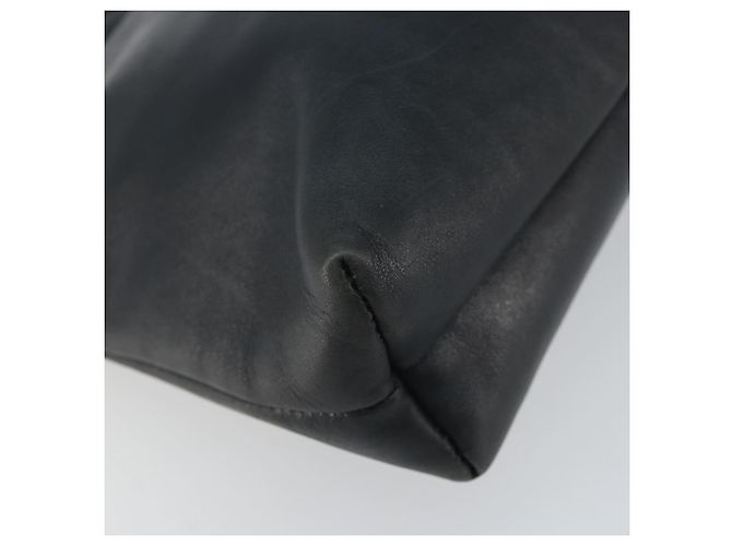 Borsa a Spalla Salvatore Ferragamo in Pelle Nera e Oro Auth BA9418 Nero D'oro - vista 13