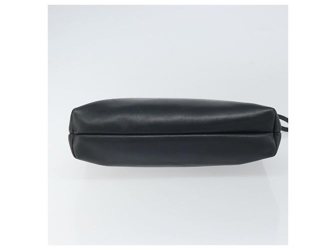 Borsa a Spalla Salvatore Ferragamo in Pelle Nera e Oro Auth BA9418 Nero D'oro - vista 9