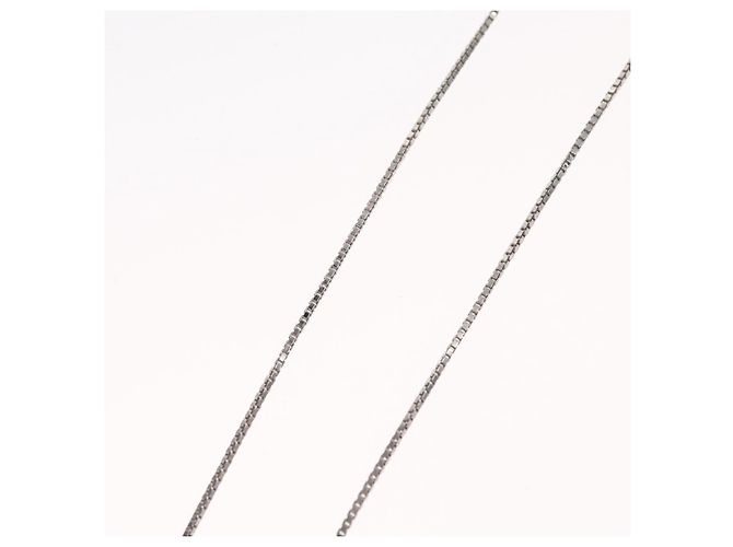 Choker in metallo argento Christian Dior Auth ti3633 - vista 11