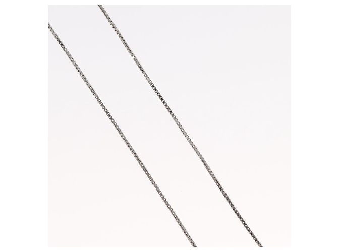 Choker in metallo argento Christian Dior Auth ti3633 - vista 5