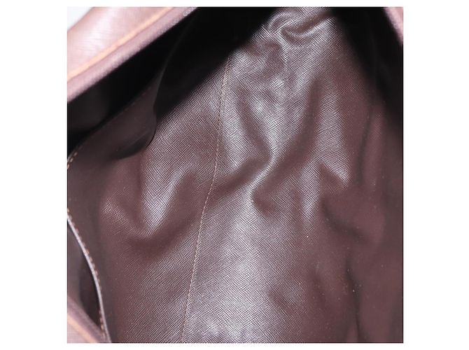 Autre Marque Borsa a mano in tela Nova Check Burberrys Khaki Oro Auth ti3581 D'oro Cachi - vista 16