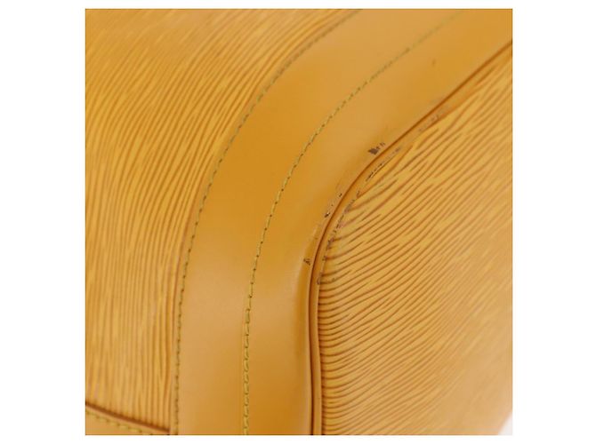 LOUIS VUITTON Borsa a Spalla Epi Noe Tassili Gialla M44009 LV Auth 158235 - vista 10