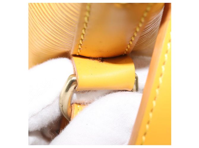 LOUIS VUITTON Borsa a Spalla Epi Noe Tassili Gialla M44009 LV Auth 158235 - vista 19