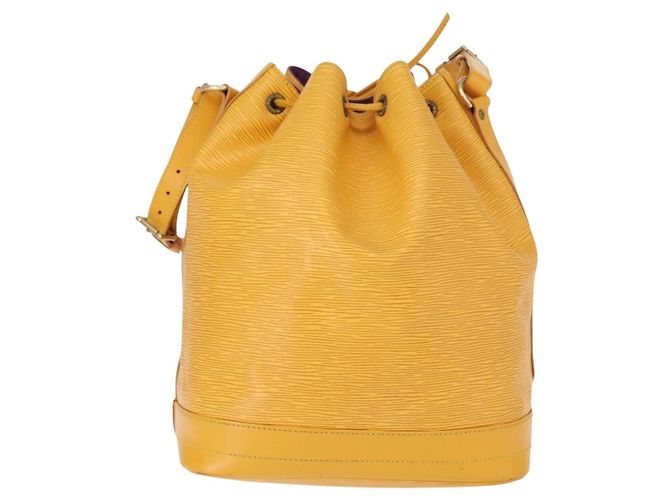LOUIS VUITTON Borsa a Spalla Epi Noe Tassili Gialla M44009 LV Auth 158235 - vista 3