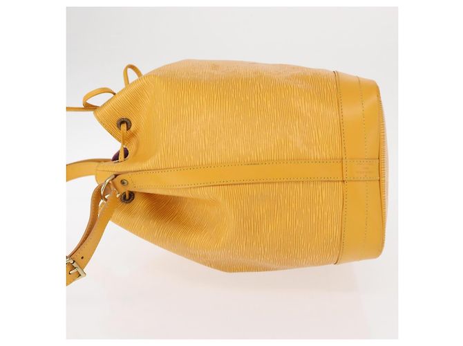 LOUIS VUITTON Borsa a Spalla Epi Noe Tassili Gialla M44009 LV Auth 158235 - vista 5