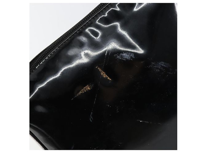 Bolsa de Ombro GUCCI Esmalte Preto Auth 160485 - vista 14