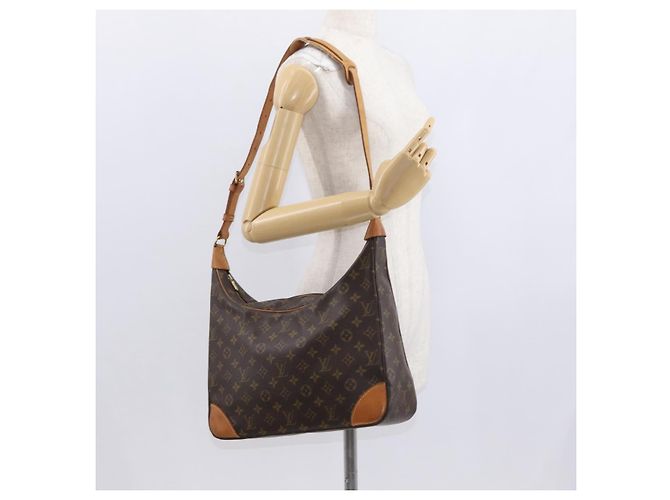 LOUIS VUITTON Borsa a Spalla Monogram Boulogne 35 M51260 LV Auth ep12632 Monogramma - vista 23