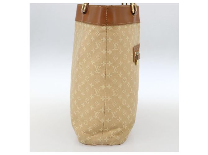 LOUIS VUITTON Borsa Tote Mini Lucille GM Monogram Beige M92683 LV Auth ep12640 - vista 4