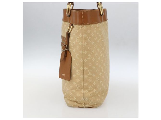 LOUIS VUITTON Borsa Tote Mini Lucille GM Monogram Beige M92683 LV Auth ep12640 - vista 5