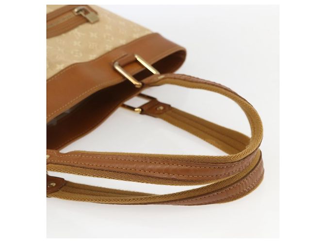 LOUIS VUITTON Borsa Tote Mini Lucille GM Monogram Beige M92683 LV Auth ep12640 - vista 7