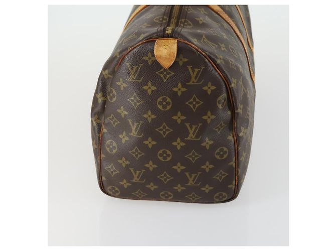 LOUIS VUITTON Borsa Boston Monogram Keepall 45 M41428 Auth LV 158284 Monogramma - vista 4
