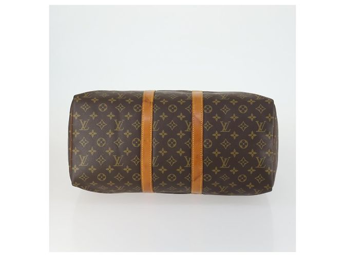 LOUIS VUITTON Borsa Boston Monogram Keepall 45 M41428 Auth LV 158284 Monogramma - vista 9