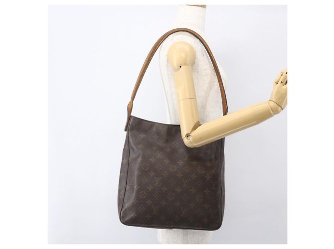 LOUIS VUITTON Borsa a Spalla Monogram Looping GM M51145 LV Auth 160117 Monogramma - vista 22