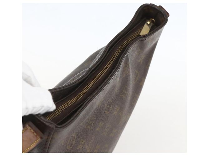 LOUIS VUITTON Borsa a Spalla Monogram Looping GM M51145 LV Auth 160117 Monogramma - vista 6