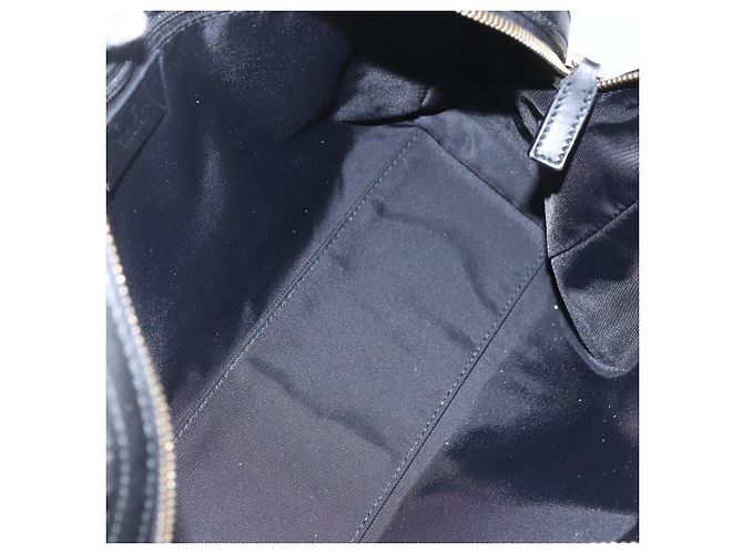 Borsa a mano GUCCI in tela nera e oro 248270 Auth ka1280 Nero D'oro - vista 17