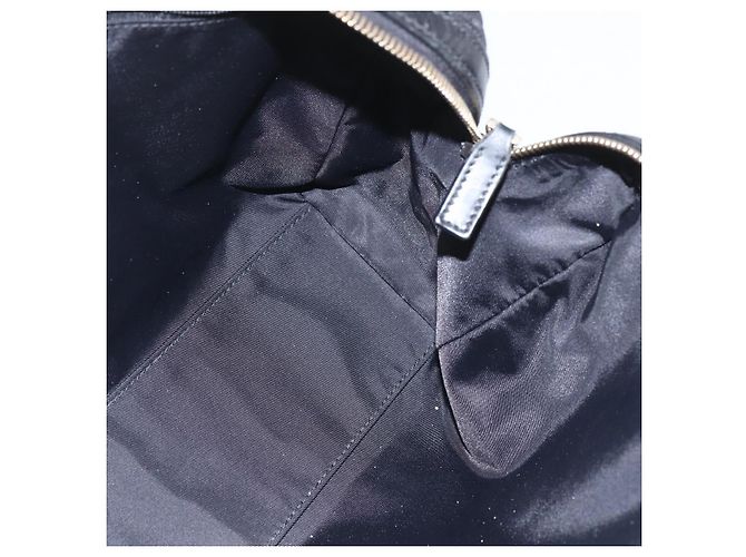 Borsa a mano GUCCI in tela nera e oro 248270 Auth ka1280 Nero D'oro - vista 18
