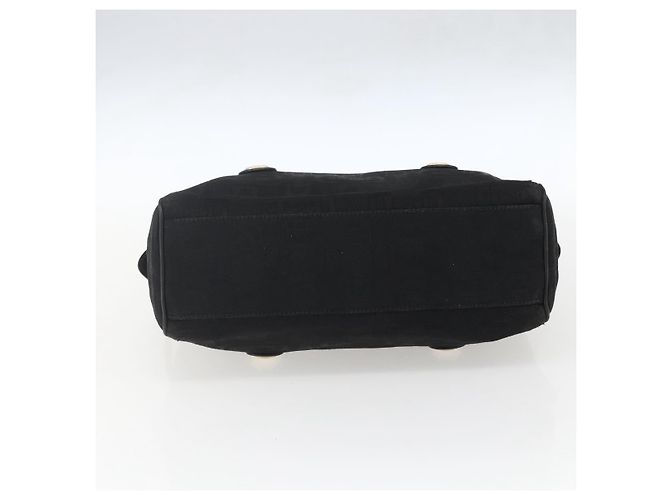 Borsa a mano GUCCI in tela nera e oro 248270 Auth ka1280 Nero D'oro - vista 9
