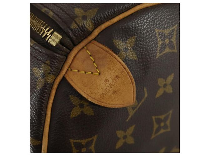 LOUIS VUITTON Borsa Boston Monogram Keepall 60 M41422 LV Auth BA9012 Monogramma - vista 15