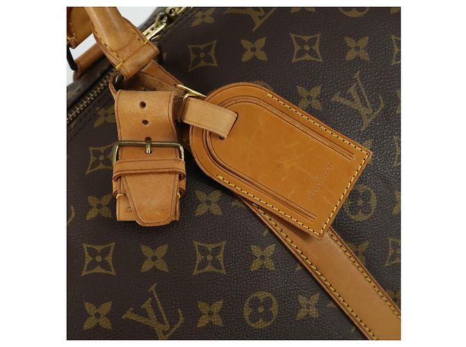 LOUIS VUITTON Borsa Boston Monogram Keepall 60 M41422 LV Auth BA9012 Monogramma - vista 16