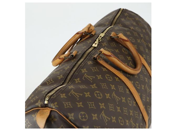 LOUIS VUITTON Borsa Boston Monogram Keepall 60 M41422 LV Auth BA9012 Monogramma - vista 6